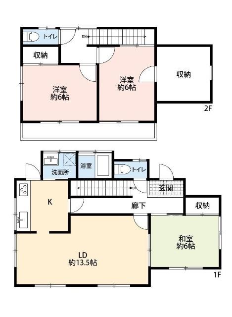 戸頭戸建て（1） 間取り図画像