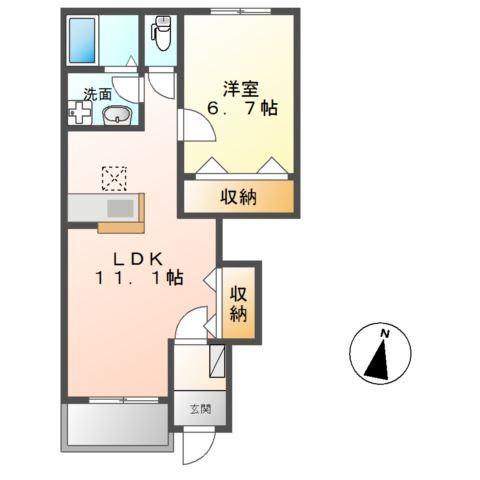 ファミーユ 間取り図画像