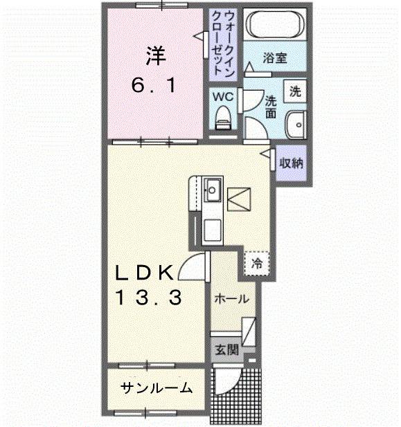 エルヴェ（102） 間取り図画像