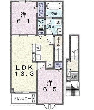 ノイエ　ハイマート（202） 間取り図画像