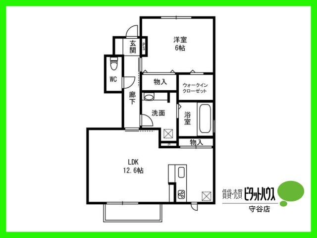  間取り図写真