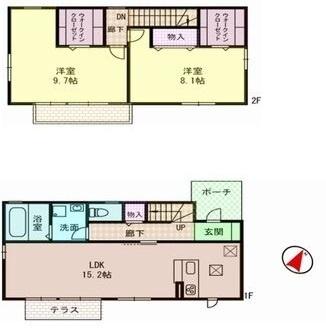  間取り図写真