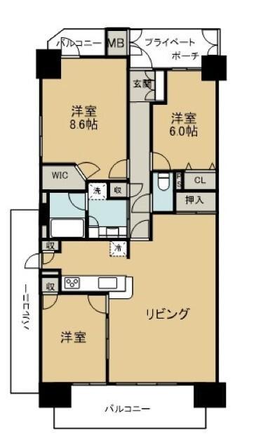  間取り図写真