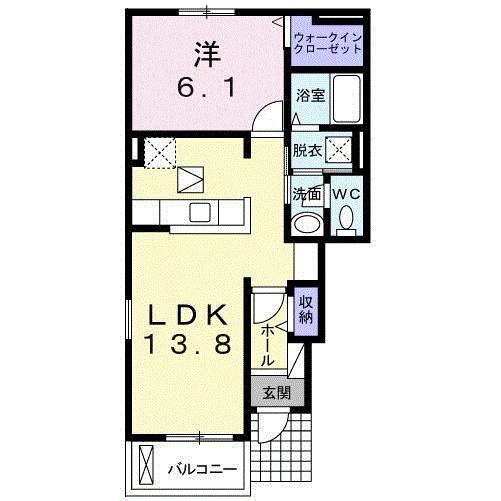 コート・ダジュール　川余郷（101） 間取り図画像