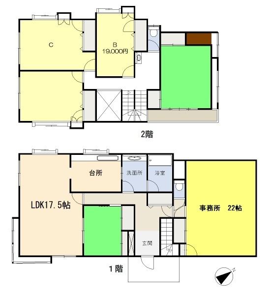  間取り図写真