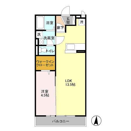 Mヒルズ　B（205） 間取り図画像