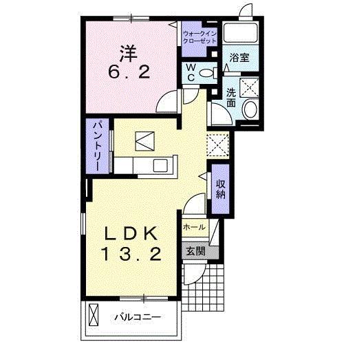 シャルマンⅡ（101） 間取り図画像