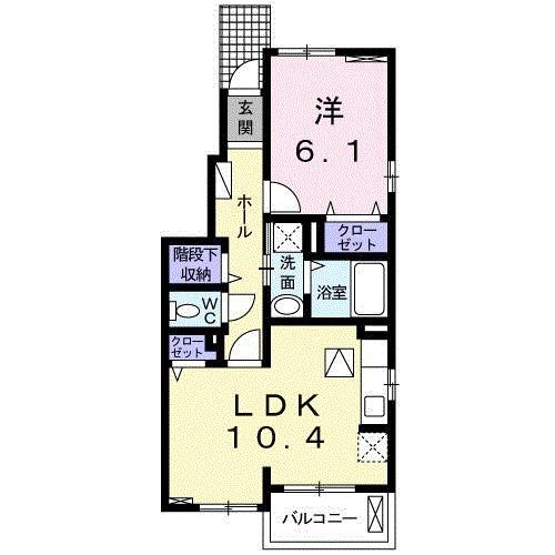 ＡＫレジデンス（101） 間取り図画像