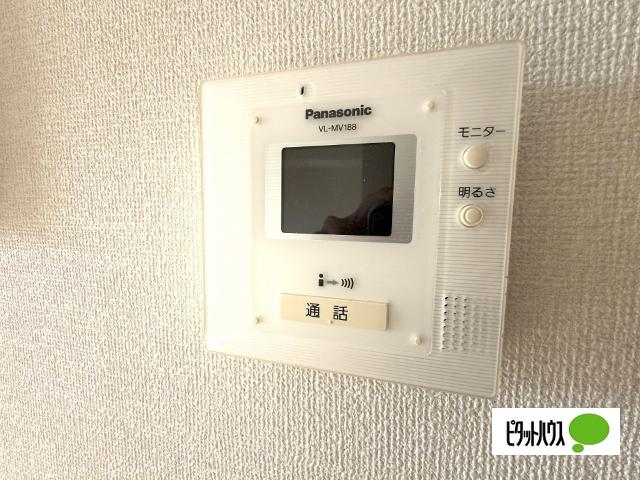 つくばみらい市紫峰ヶ丘アパート セキュリティ