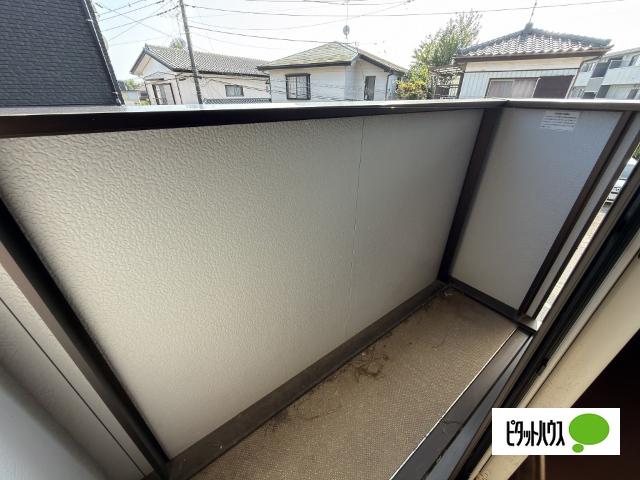 守谷市本町アパート バルコニー