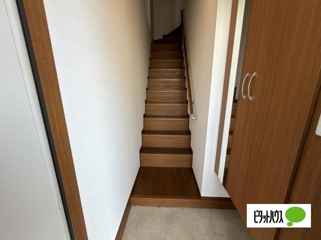 守谷市本町アパート 玄関