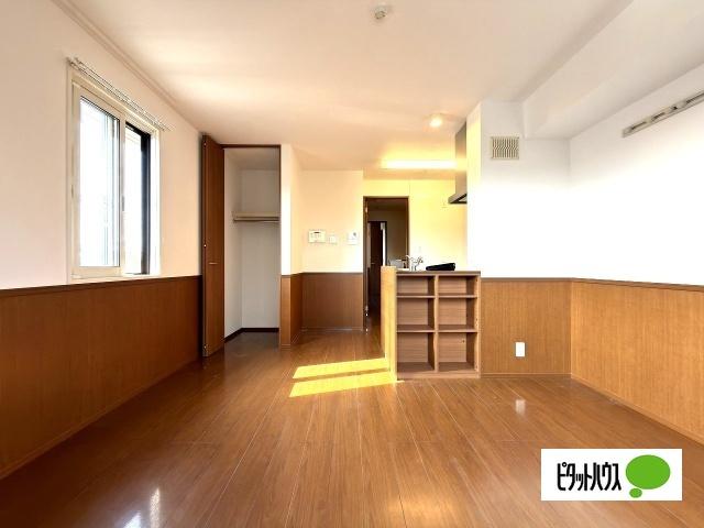 守谷市本町アパート リビング