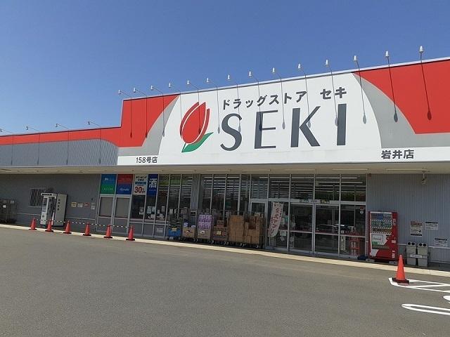 ドラッグストアセキ岩井店：330m