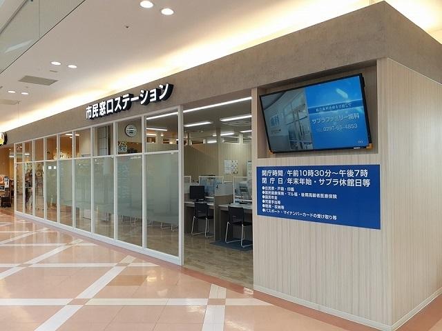 市民窓口ステーション：1980m