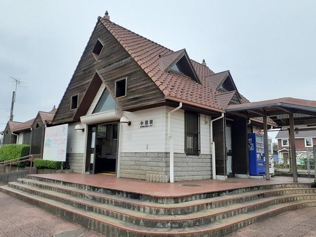 関東鉄道常総線小絹駅：1730m