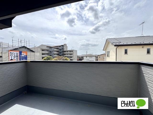 ＼新築／取手市戸頭17期【2号棟】 バルコニー