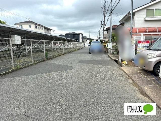 ＼新築／ 取手市本郷2丁目3期【1号棟】 前面道路含む現地写真