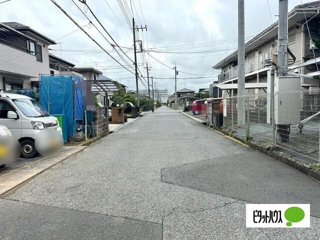 ＼新築／ 取手市本郷2丁目3期【1号棟】 前面道路含む現地写真