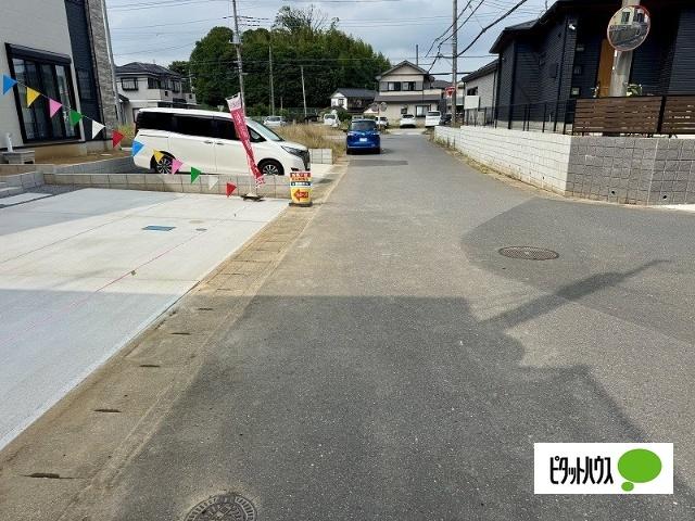 ＼新築／取手市井野台3丁目5期【1号棟】 前面道路含む現地写真