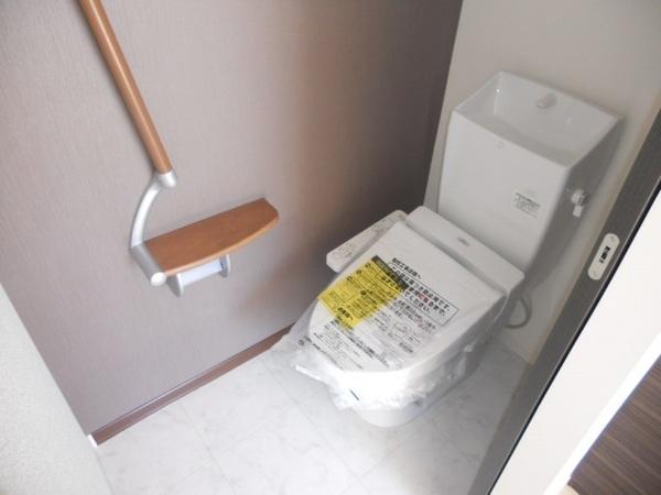 倉敷市玉島アパート トイレ