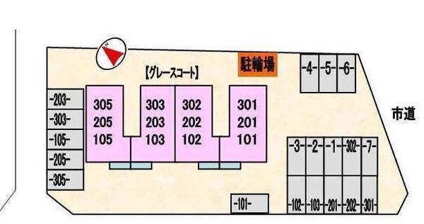 倉敷市新倉敷駅前店舗 駐車場