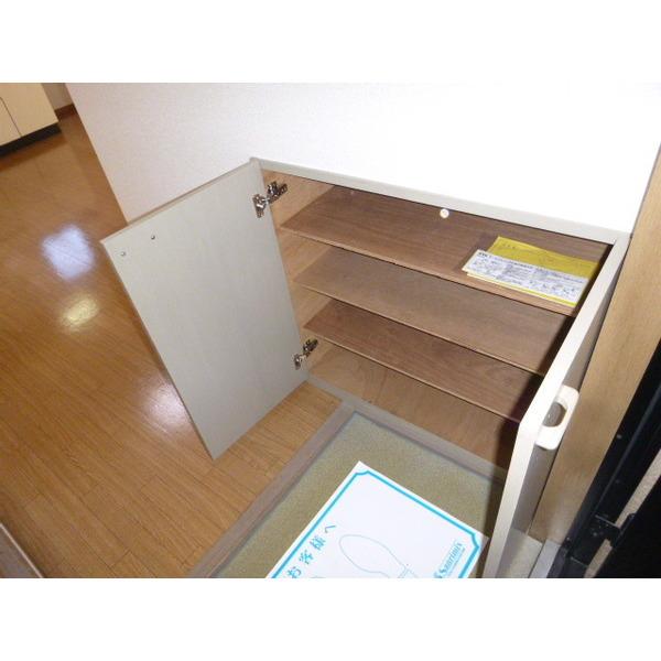 倉敷市玉島アパート 玄関