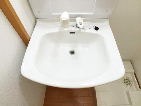 浅口郡里庄町大字新庄アパート 洗面
