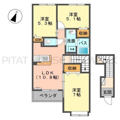  間取り図写真