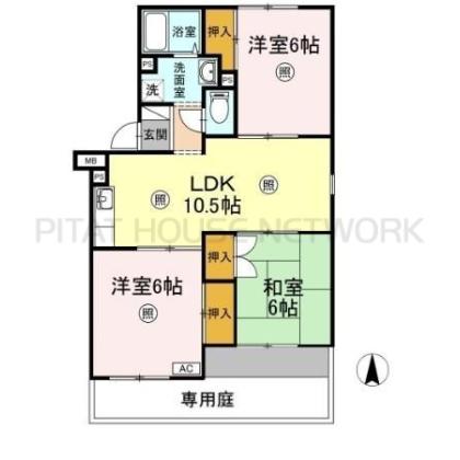  間取り図写真
