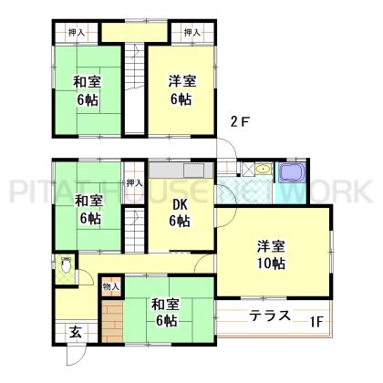  間取り図写真