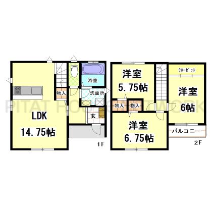  間取り図写真