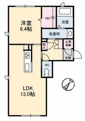 コンフォーザ　A棟 間取り図画像