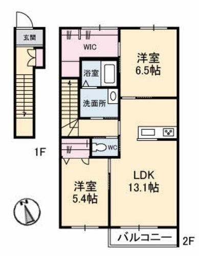 グラジーク 間取り図画像