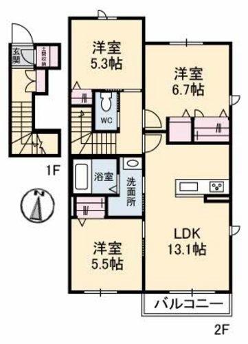  間取り図写真