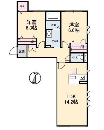  間取り図写真