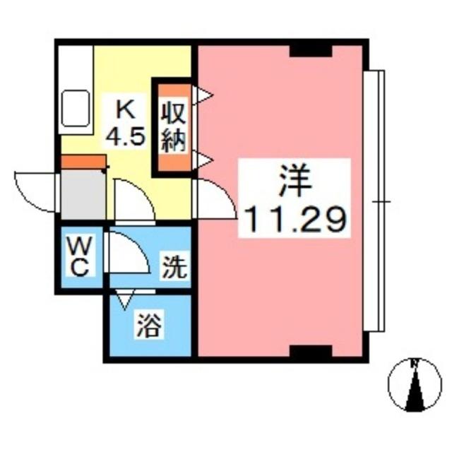 浅口郡里庄町大字里見マンション 間取り図画像