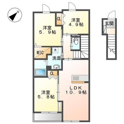  間取り図写真