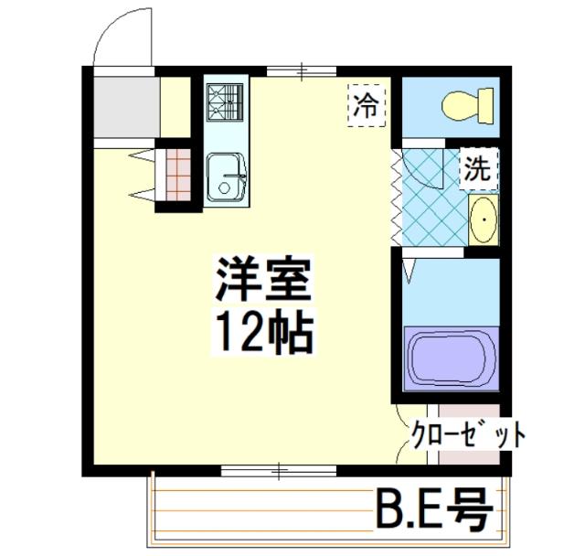 ハミング・バード（E） 間取り図画像