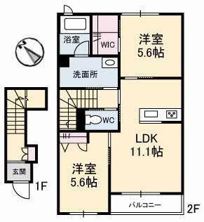 エターニア 間取り図画像