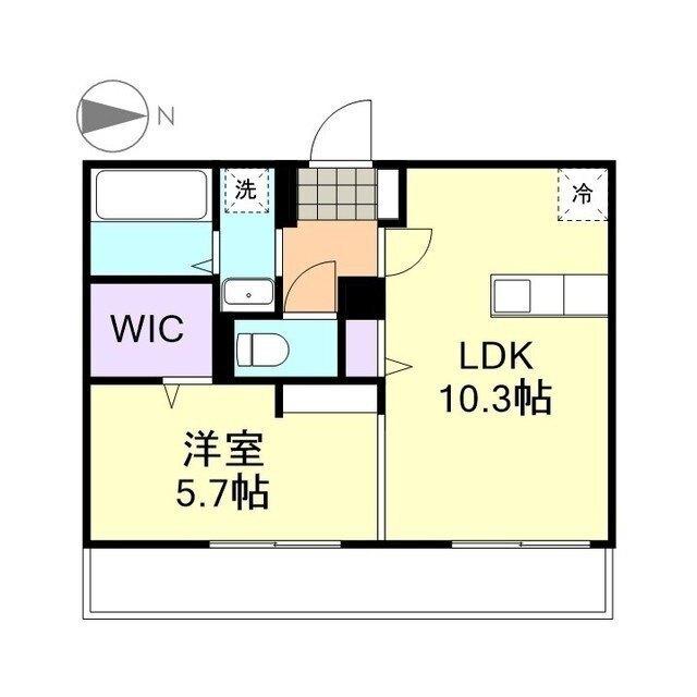 オアゾ新倉敷駅前 間取り図画像