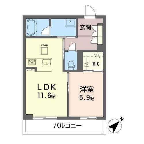 シャーメゾンテラス　A棟 間取り図画像