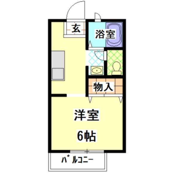 エポック鴨方 間取り図画像