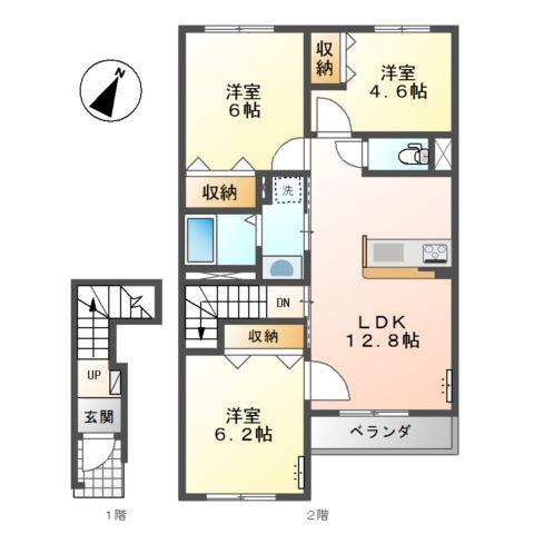  間取り図写真