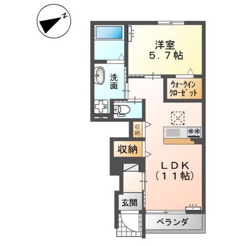 リバティ クレス 間取り図画像