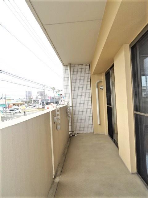 倉敷市玉島上成マンション バルコニー