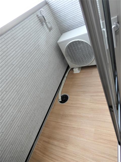 倉敷市新倉敷駅前マンション バルコニー