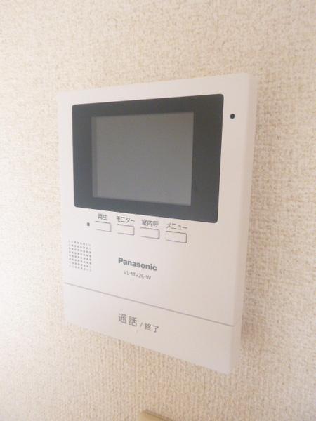 倉敷市玉島上成アパート セキュリティ