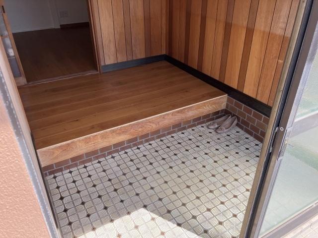 倉敷市玉島柏島一戸建 玄関