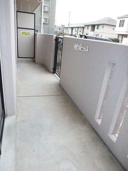 倉敷市新倉敷駅前マンション バルコニー