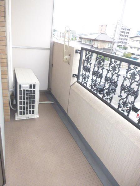 倉敷市新倉敷駅前マンション バルコニー